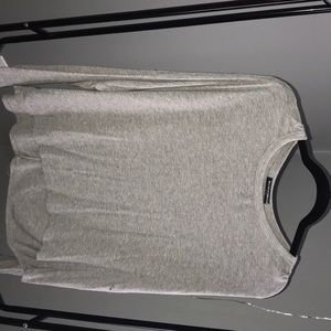 grey long sleeve